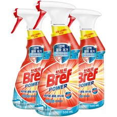 브레프 파워 욕실 세정제, 500ml, 3개