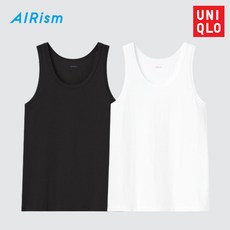 유니클로 남성 에어리즘 이너웨어 러닝셔츠 코튼탱크탑 457484