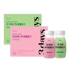 GRN 흡수빠른 마시는 쾌변 다이어트 분홍이 & 초록이 쓰리데이즈 (택1), 초록이 쓰리데이즈 1BOX