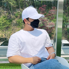 빡시캡 2개 빅 사이즈 무지 대두볼캡 얼굴소멸모자