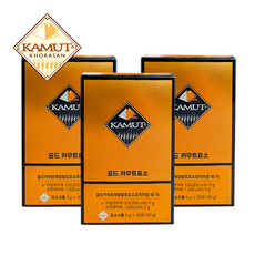 [KT알파쇼핑]골드 카무트 효소 3박스(3g x 90포), 상세페이지참조