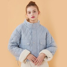 [비키] 부클 포켓 퀄팅 점퍼 (TFMJY2143)