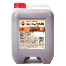 백설 매콤한 돼지불고기양념 10Kg x 1개