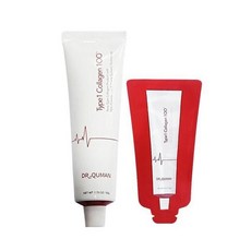 닥터큐먼 콜라겐팩 T1 콜라겐크림팩 50g 1021452, 닥터큐먼 콜라겐팩 50g+샘플