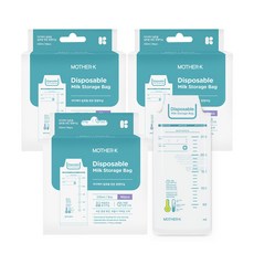마더케이 일회용 변온젖병비닐팩 250ml, 60매, 3팩