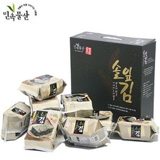 롯데프리미엄오일세트 해표선물세트 명절선물세트 21종1택 추석선물세트 카놀라유 해바라기유 구폭구수, 1개, 14_솔잎 식탁김 10봉
