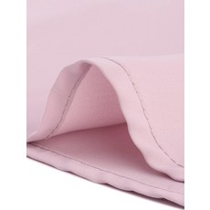 Allegra K 쉬폰 타이블라우스 루즈핏 플리츠 라운드 실키 베이직 정품보장