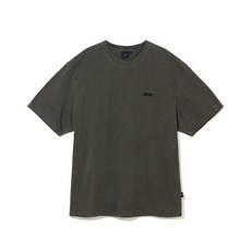 남자 여자 쿨 면 봄 반팔티 티셔츠 예일 (23SS) [ONEMILE WEAR] SMALL ARCH TEE PG CHARCOAL
