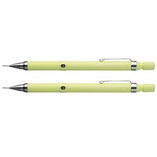 제브라 드라픽스 F 파스텔 샤프 0.5mm, 파스텔옐로우, 2개