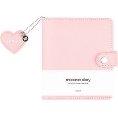미뉴잇 마카롱 다이어리 + 속지팩 세트, 핑크