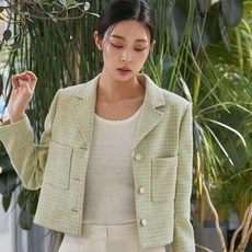 미쏘 N도착테일러드 포켓 트위드 자켓 MIWJKD402B 테일러드 122542