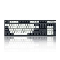 덱키보드 CBL-108XN 덱헤슘 거북선 블랙에디션 PBT 기계식 키보드(C타입 분리형), 갈축