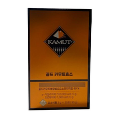 [KAMUT] 골드 카무트 효소 30포 x 3박스, 3g, 8개