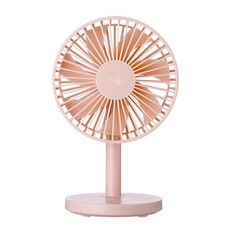 더숨 데스크탑 미니 선풍기, FAN-S2 STAND, 핑크