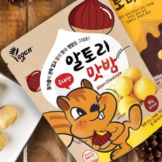 [알토리] 산지직송 22년 수확한 햇밤 100%국내산 알토리 맛밤 50g, 10봉
