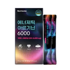 뉴트리가든 에너제틱 6000 15p L 아르기닌, 15포, 300g, 1개