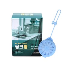 소다스쿨 씽크대 배수구 세정제 씽크청, 10개