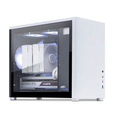 한성컴퓨터 데스크탑 화이트 TFG MX4A506X (라이젠5-5600X WIN미포함 RAM 16GB NVMe 500GB RX6600XT), 기본형