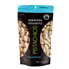 원더풀 피스타치오 무염, 150g, 1개