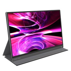 주연테크 캐리뷰B 휴대용 터치 모니터 39.62cm, V15FPB, 혼합색상