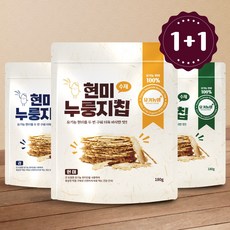 [1+1] 유기농맘 현미 누룽지 아이간식 다이어트 당뇨환자 간식 누룽지칩 과자(360g), 현미+김(360g)