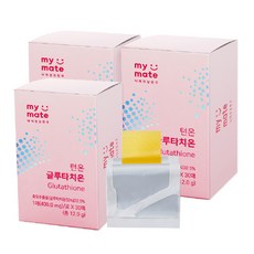 마이메이트 턴온 글루타치온 필름 400mg x 90매(3개월분/3세트), 12g, 3개