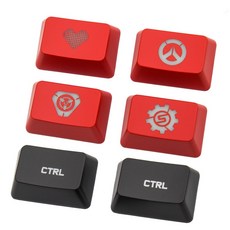 커스텀키캡 투명키캡 로지텍 기계식 키보드 교체용 백라이트 ctrl 키캡 G810 G910 G413 G512 G 프로 개성 반투명 1 개, 없음, 없음, for G512+red Tracer