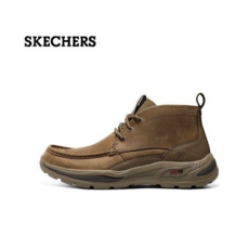 [상위] 스케쳐스 남성용 가을 겨울 고급디자인 아치핏 부츠 남성 비즈니스SKECHERS 캐주얼 부츠 S204181 (양말증정)