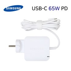삼성 PEN S 갤럭시북 플렉스 이온 USB-C PD 접지형 정품 노트북 충전기 어댑터 케이블 PD-65AWNKR W18-065N1A AA-PT1NU6W 호환