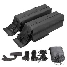 루프백 roof bag 유니버설 카 루프 랙 크로스바 보호 패드 적합 수하물 소프트 루프 탑 캐리어 레일 교체 자동차 용 방진 78, 없음
