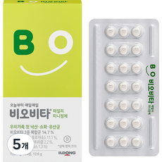 비오비타 패밀리 미니정제 12.6g, 84정, 5개