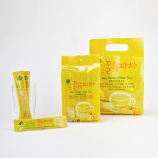 제주엔팜 제주자연 꿀 유자차 스틱, 제주 꿀유자차 스틱 25gX30EA