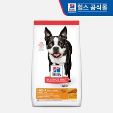 사이언스다이어트 강아지 어덜트 스몰바이트 라이트 치킨 다이어트 사료, 다이어트, 12kg, 1개