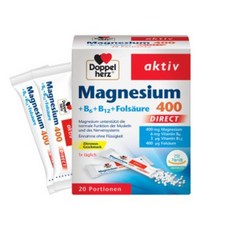 도펠헤르츠 마그네슘 400+B6+B12+엽산 다이렉트 20포, 1개