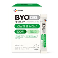 바이오코어 CJ 건강한 생유산균 100억 30p, 1개, 45g