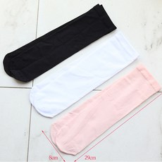 국산 여아/남아 하프 유아발레양말(발레핑크 핑크 화이트 블랙)