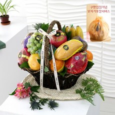[ 과일바구니 ] 축하B 과일선물 감사선물 축하선물 생일 승진 병문안 명절선물 과일세트, 1개