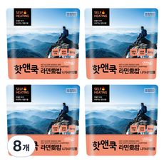 이지밥 핫앤쿡 라면애밥 나가사끼 짬뽕, 100g, 8개