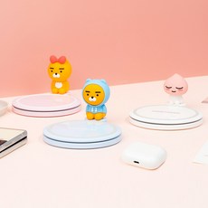 카카오프렌즈 피규어 무선 충전패드 패키지, 후드라이언, 1개