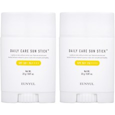 은율 데일리 케어 선스틱 플러스 SPF 50+ PA++++, 23g, 2개