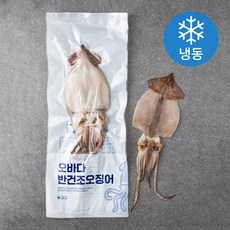 오바다 국내산 반건조오징어 5미 (냉동), 400g, 1개