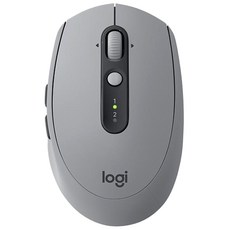 로지텍 무소음 멀티 디바이스 무선 블루투스 마우스 M590, 그레이