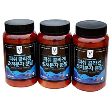 비카인 초저분자 피쉬콜라겐 분말, 180g, 3개