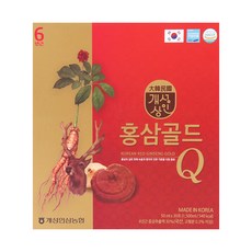 개성상인 홍삼 골드 큐 액기스 음료 50ml x 30포