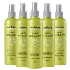 과일나라 컨퓸 슈퍼하드 워터 헤어스프레이, 252ml, 5개입