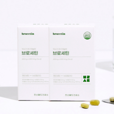 브로세틴 퀘르세틴 브로멜라인 노스릴리브 프로폴리스, 24정, 2개