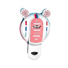 크로니클 미니쿠퍼 컨트리맨 / 컨버터블 / 해치백 / 클럽맨 / 3버튼 / 4버튼 메탈 스마트키케이스, 핑크, 미니 3/4버튼타입