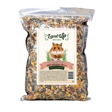 레벨업 내추럴 햄스터 사료, 2kg, 1개