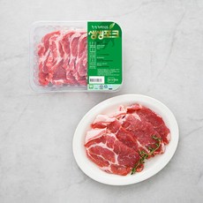 생생포크 한돈 무항생제 인증 목심 구이 (냉장), 500g, 1팩