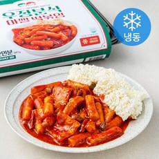 마이셰프 TREASURE HUNTER 우정분식 아찔 떡볶잉 2인분 (냉동), 587g, 1팩